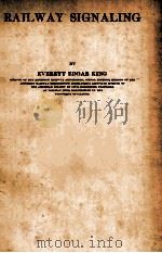RAILWAY SEGNALING（ PDF版）