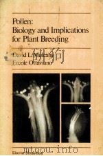 POLLEN:BIOLOGY AND IMPLICATIONS FOR PLANT BREEDING（ PDF版）