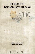 TOBACCO DISEASES AND DECAYS（ PDF版）