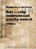 SOIL SURVEY CONTRACTS AND QUALITY CONTROL（ PDF版）