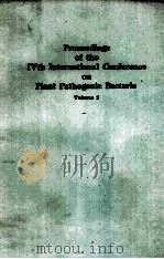 PROCEEDINGS OF THE IVTH INTERNATIONAL CONFERENCE ON PLANT PATHOGENIC BACTERIA VOLUME 2（ PDF版）