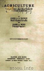 AGRICULTURE THE SCIENCE AND PRACTICE OF BRITISH FARMING（ PDF版）