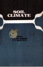 SOIL CLIMATE TRANSLATED FROM RUSSIAN（ PDF版）