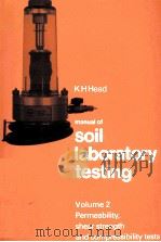 SOIL LABORATORY TESTING VOLUME 2 1982 PDF电子版封面 0727313053