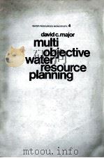 MULTI OBJECTIVE WATER RESOURCE PLANNING（1997 PDF版）