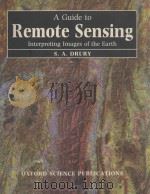 A GUIDE TO REMOTE SENSING 1990 PDF电子版封面 0198544952