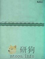 KELCO ALGIN/HYDROPHILIC DERIVATIVES OF ALGINIC ACID FOR SCIENTIFIC WATER CONTROL PDF电子版封面