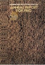INTERNATIONRL RICE RESEARCH INSTITUTE ANNUAL REPORT FOR 1980（ PDF版）