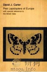 PEST LEPIDOPTERA OF EUROPE WITH SPECIAL REFERENCE TO THE BRITISH LSLES（ PDF版）