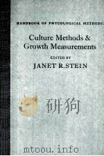 HANDBOOK OF PHYCOLOGICAL METHODS CULTURE METHODS AND GROWTH MEASUREMENTS（ PDF版）