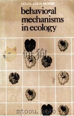 BEHAVIORAL MECHANISMS IN ECOLOGY（ PDF版）
