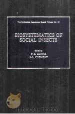 BIOSYSTEMATICS OF SOCIAL INSECTS（ PDF版）