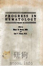 PROGRESS IN HEMATOLOGY VOLUME VII（ PDF版）