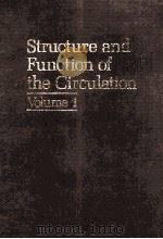 STRUCTURE AND FUNCTION OF THE CIRCULATION BOLUME 1（ PDF版）