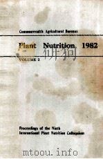 PLANT NUTRITION 1982 VOLUME 2（ PDF版）