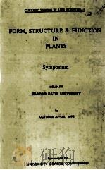 FORM STRUCTURE AND FUNCTION IN PLANTS PART 2（ PDF版）