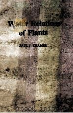 WATER RELATIONS OF PLANTS（ PDF版）