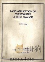 LAND APPLICATION OF WASTEWATER:A COST ANALYSIS 1978 PDF电子版封面