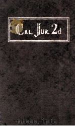 California Jurisprudence Second Edition Volume 7 Revised Automobiles 377-end To Banks（1968 PDF版）