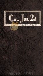 California Jurisprudence Second Edition Volume 49 Trusts 148-475 To Vagrancy（1959 PDF版）