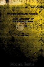 THE BIOLOGY OF CYANOBACTERIA（ PDF版）