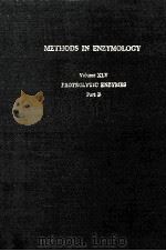 METHODS IN ENZYMOLOGY VOLUME XLV PROTEOLYTIC ENZYMES PART B（ PDF版）