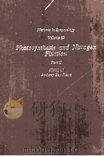 METHODS IN ENZYMOLOGY VOLUME 69 PHOTOSYNTHESIS AND NITROGEN FIXATION PART C（ PDF版）