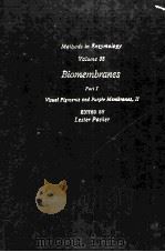 METHODS IN ENZYMOLOGY VOLUME 88 BIOMEMBRANES PART I VISUAL PIGMENIS AND PUVPLE MEMBRANES II（ PDF版）