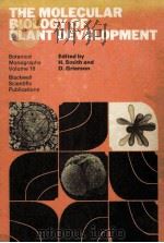 THE MOLECULAR BIOLOGY OF PLANT DEVELOPMENT（ PDF版）