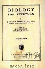 BIOLOGY FOR EVERYMAN VOLUME TWO（ PDF版）