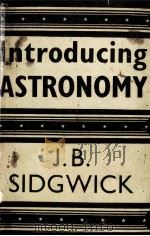 INTRODUCING ASTRONOMY（ PDF版）