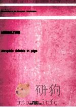 AGRICULTURE ATROPHIC RHINITIS IN PIGS（ PDF版）