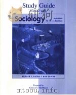 STUDY GUIDE FOR USE WITH SOCIOLOGY AN INTRODUCTION SIXTH EDITION（1999 PDF版）