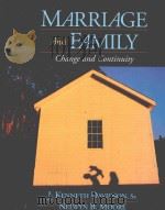 MARRIAGE AND FAMILY CBANGE AND CONTINUITY 1996 PDF电子版封面 9780205167470