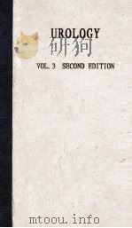 Urology Volume Three Second Edition 1963 PDF电子版封面