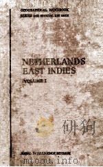 Netherlands East Indies Volume I（1944 PDF版）