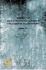 American Mathematical Society Colloquium Publications Volume XX Interpolation and Approximation（1956 PDF版）