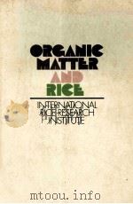OREANIC MATTER AND RICE（ PDF版）