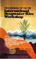 INTERNATIONAL DEEPWATER RICE WORKSHOP PDF电子版封面