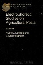 ELECTROPHORETIC STUDIES ON AGRCULTURAL PESTS（ PDF版）