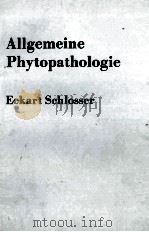 ALLGEMEINE PHYTOPATHOLOGIE（ PDF版）