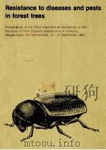 RESISTANCE TO DISEASES AND PESTS IN FOREST TREES（ PDF版）