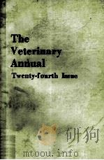 THE VETERINARY ANNUAL TWENTY-FOURTH ISSUE（ PDF版）