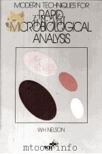 MODERN TECHNIQUES FOR RAPID MICROBIOLOGICAL ANALYSIS（ PDF版）