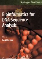 BIOINFORMATICS FOR DNA SEQUENCE ANALYSIS（ PDF版）