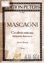 CAVALLERIA RUSTICANA（ PDF版）