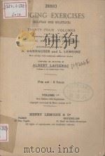 SINGING EXERCISES THIRTY-FOUR VOLUMES（ PDF版）
