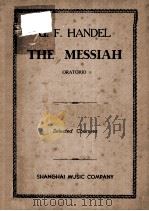 THE MESSIAH ORATORIO PDF电子版封面