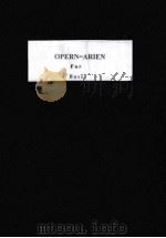 AUSGEWAHLTE OPERN=ARIEN（ PDF版）
