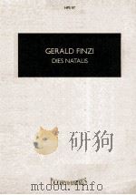 GERALD FINZI DIES NATALLS PDF电子版封面 THOMAS TRAHERNE